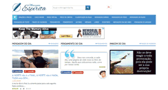 Desktop Screenshot of mensagemespirita.com.br